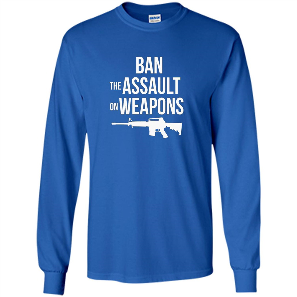 Ban The Assault On Weapons T-shirt