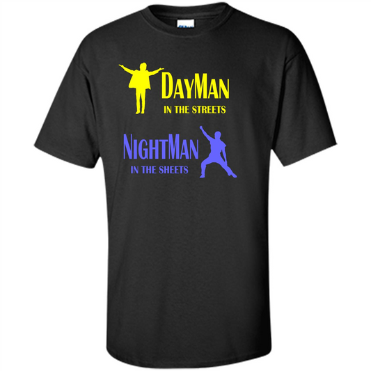 The Nightman In the Sheets T-Shirt Black