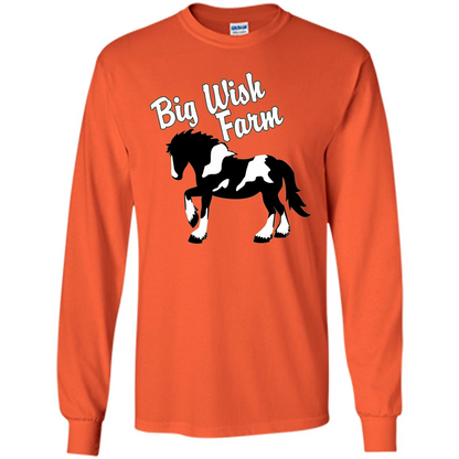 Farmer T-shirt Big Wish Farm T-Shirts Orange