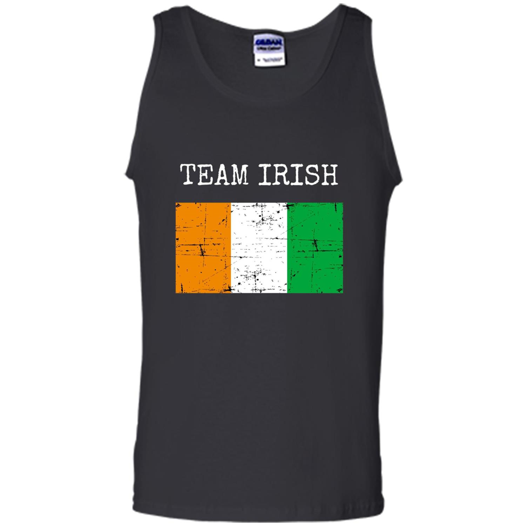 Irish Clothing Irish Flag Shirt Fighting Team T-shirt Black
