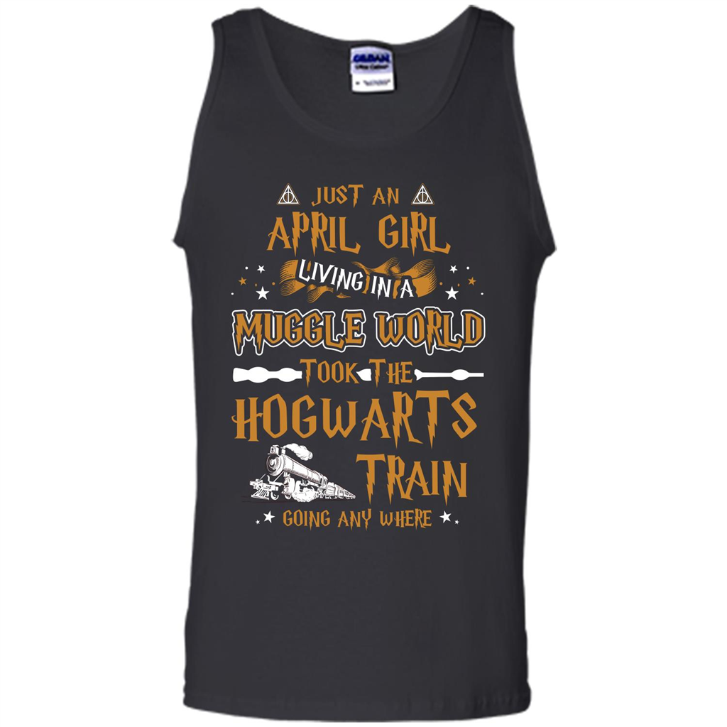 Harry Potter T-shirt Just An April Girl Living In A Muggle World