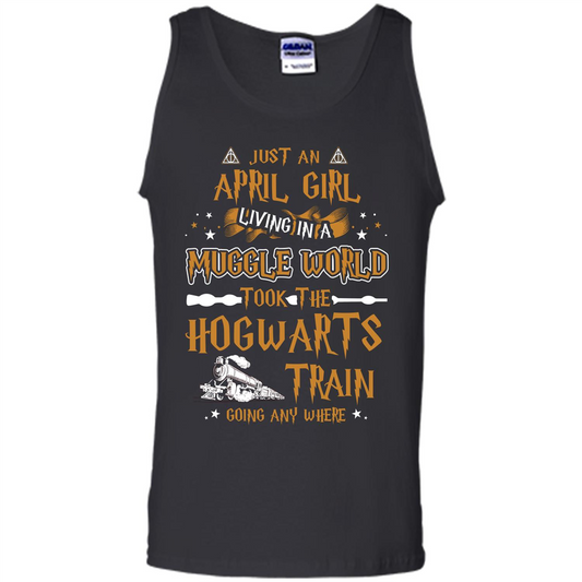 Harry Potter T-shirt Just An April Girl Living In A Muggle World