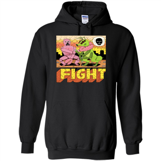 Fight T-shirt Black