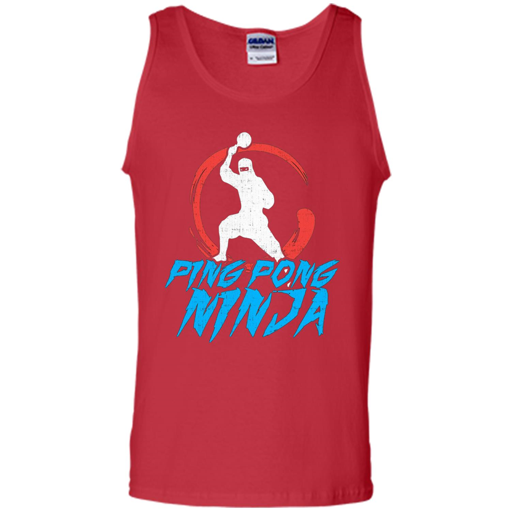 Ping Pong Ninja T-Shirt Red