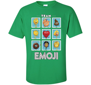 The Emoji Movie Team Emoji Panels Graphic T-Shirt shirt