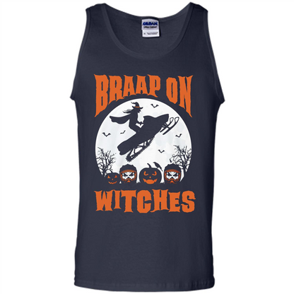 Halloween T-shirt Braap On Witches T-shirt Navy