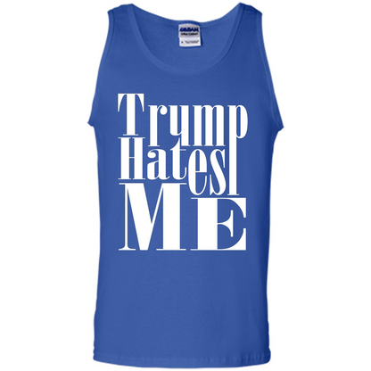 President America Hates Me T-shirt Royal