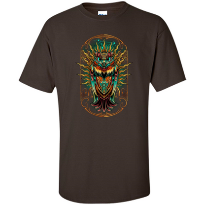 Owl Keeper T-shirt Dark Chocolate