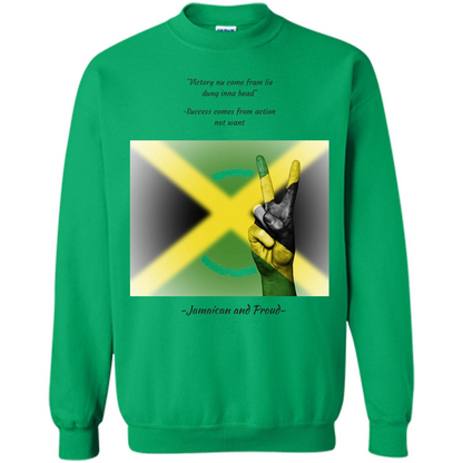 Jamaican Pride T-shirt Jamaican And Proud Irish Green