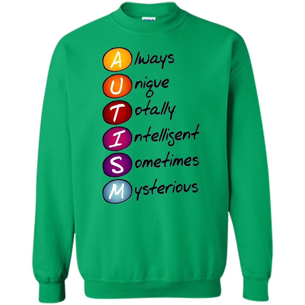 Autism Awareness Definition T-shirt Irish Green