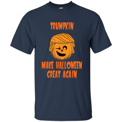 Trumpkin Make Halloween Great Again T-shirt Navy