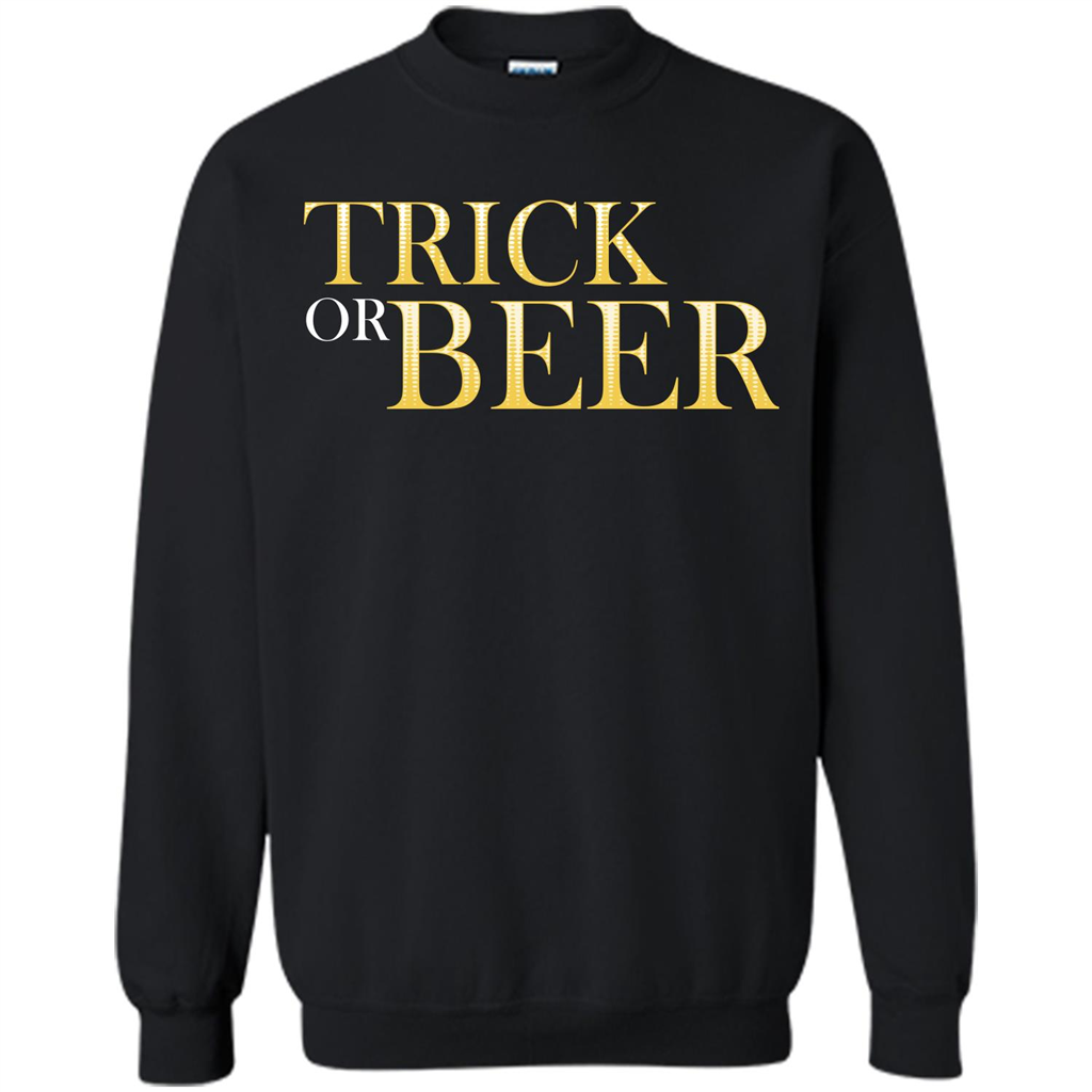 Beer T-shirt Trick Or Beer T-shirt Black