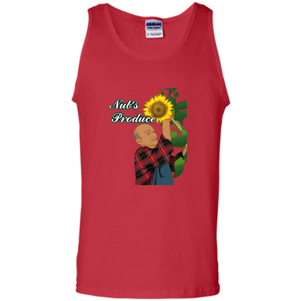 Nub's Produce Durham Sunflower T-shirt Red