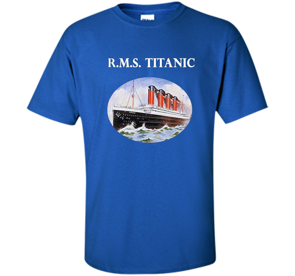 R.M.S. Titanic T-shirt Royal