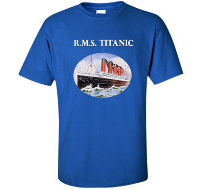 R.M.S. Titanic T-shirt Royal
