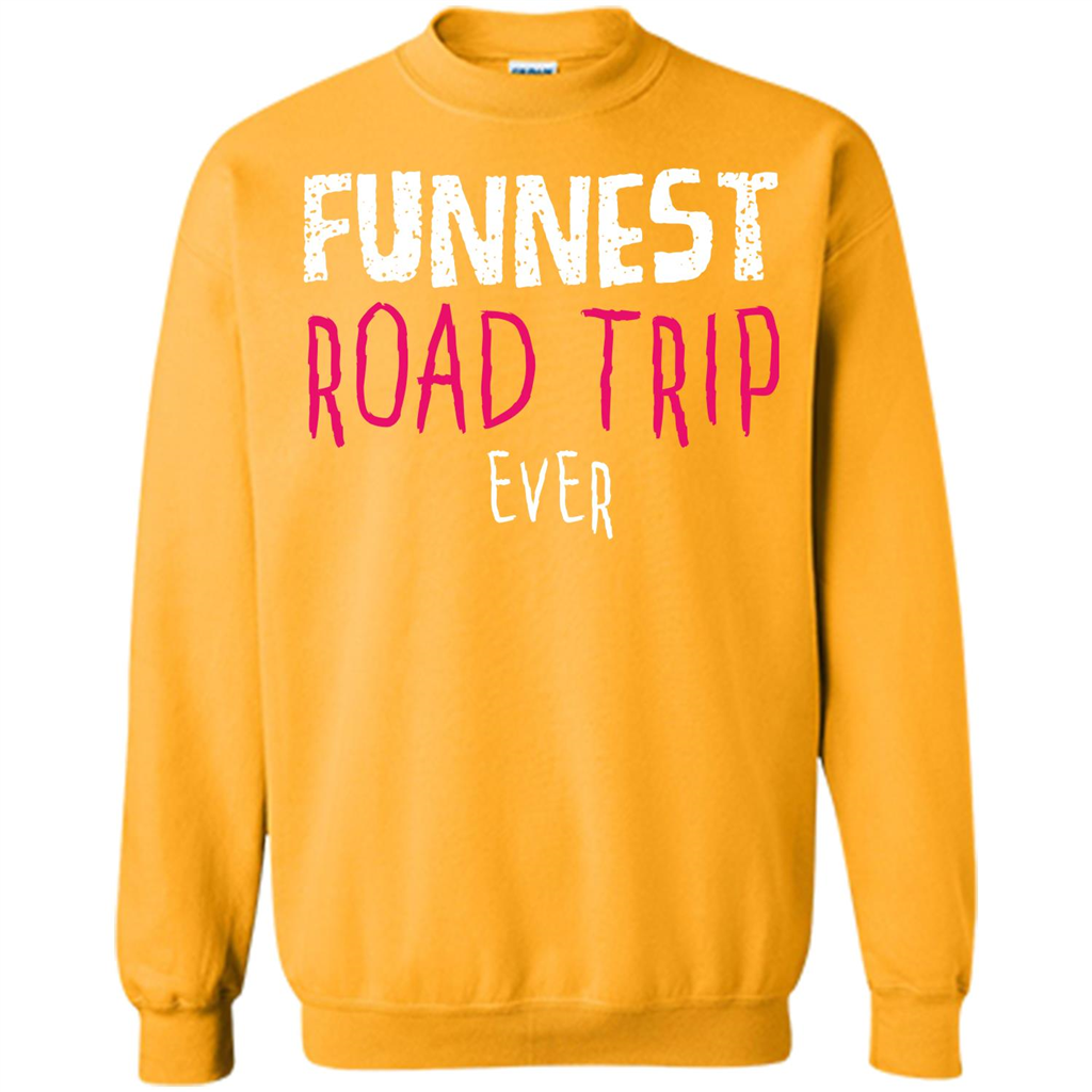 Summer. Funnest Road Trip Ever T-shirt Gold