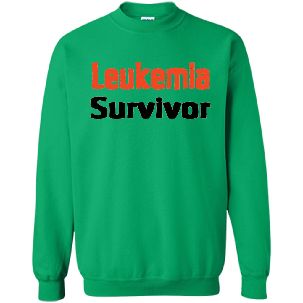 Leukemia Survivor Tshirt Irish Green
