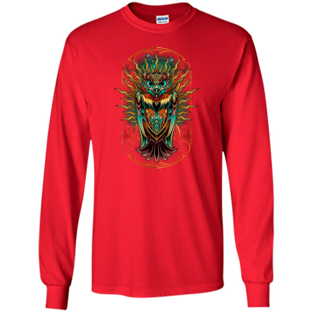 Owl Keeper T-shirt Red