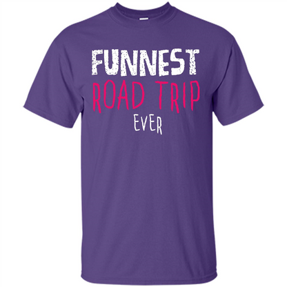 Summer. Funnest Road Trip Ever T-shirt Purple
