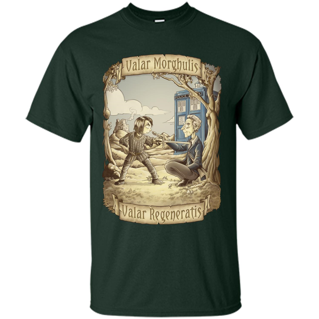 Movies T-Shirt Valar Regeneratis Valar Regeneratis Forest Green