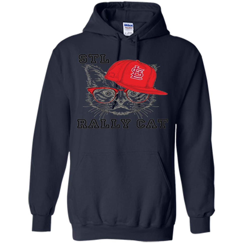 STL Rally Cat T-Shirt Saint Louis Rally Cat T-shirt Navy