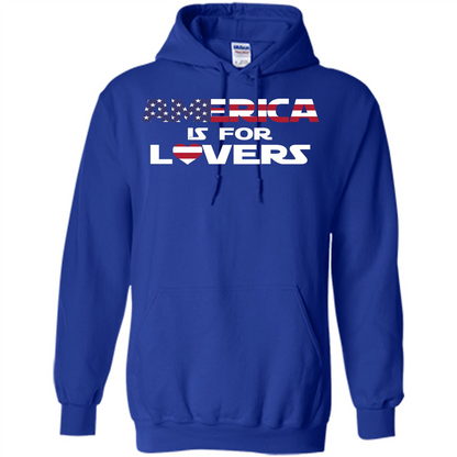 America Is For Lovers T-shirt Royal