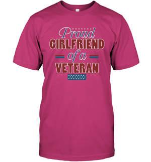 Proud Girlfriend Of A Veteran Shirt T-Shirt