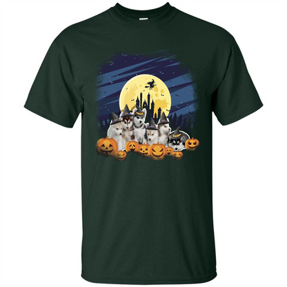 Halloween Alaska T-shirt Forest Green