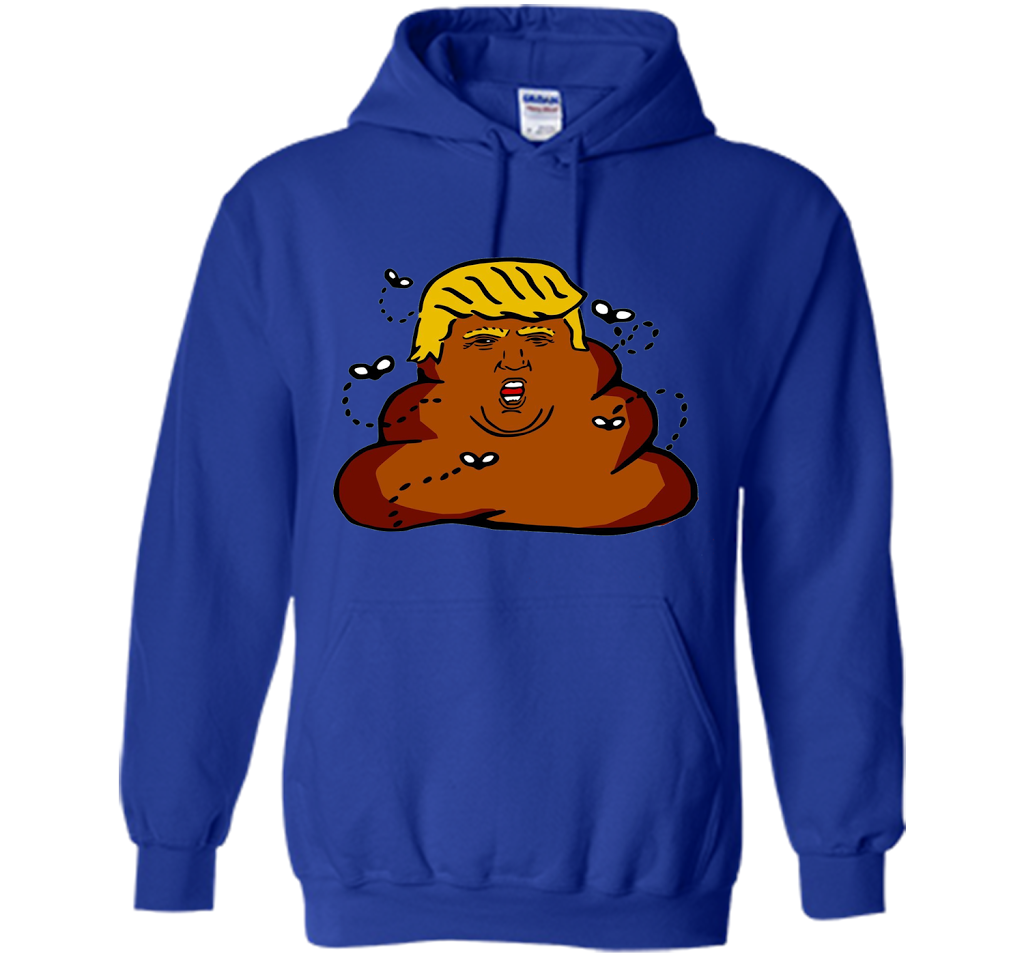 Funny Donald Trump Dump Poop Emoji T-shirt cool shirt Royal