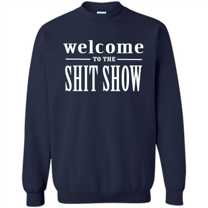 Welcome To The Shit Show T-shirt Navy