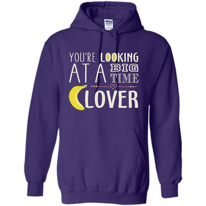 Banana Lover T-shirt You're Looing At A Big Time Purple