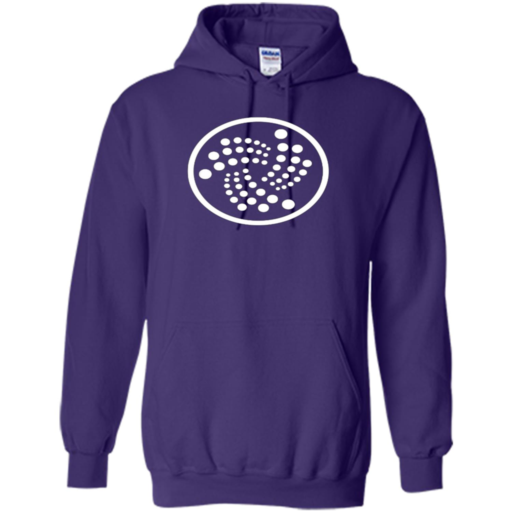 Iota T-Shirt - MIOTA Cryptocurrency Blockchain Token T-shirt Purple