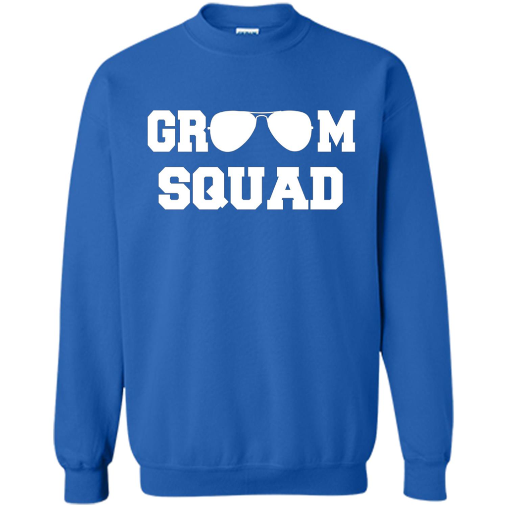 Cool Groom Squad T-Shirt Wedding Party Gift Shirt Royal