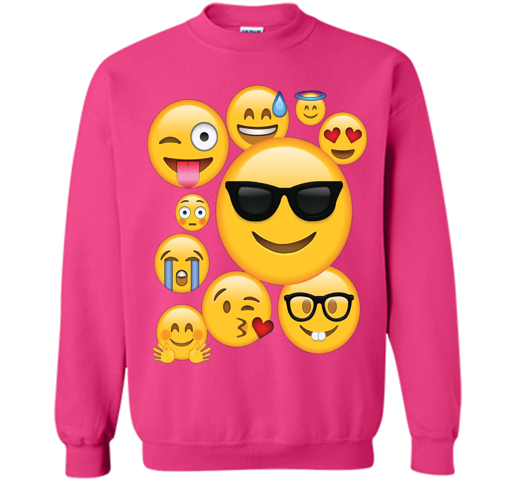 Emoji Pack ComboT-shirt Emoticon Smily Face Tshirt. shirt Heliconia