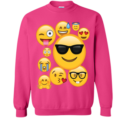 Emoji Pack ComboT-shirt Emoticon Smily Face Tshirt. shirt Heliconia