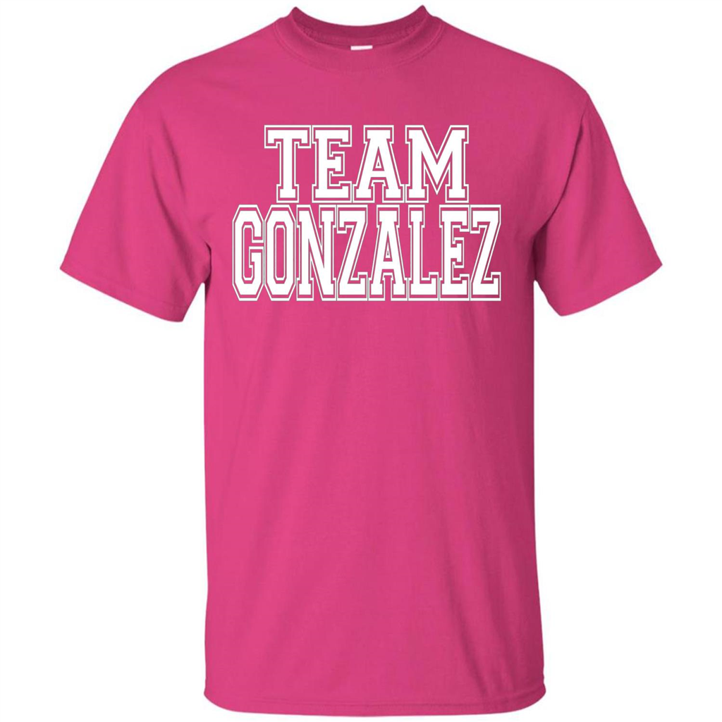 Team Gonzalez T-shirt Heliconia