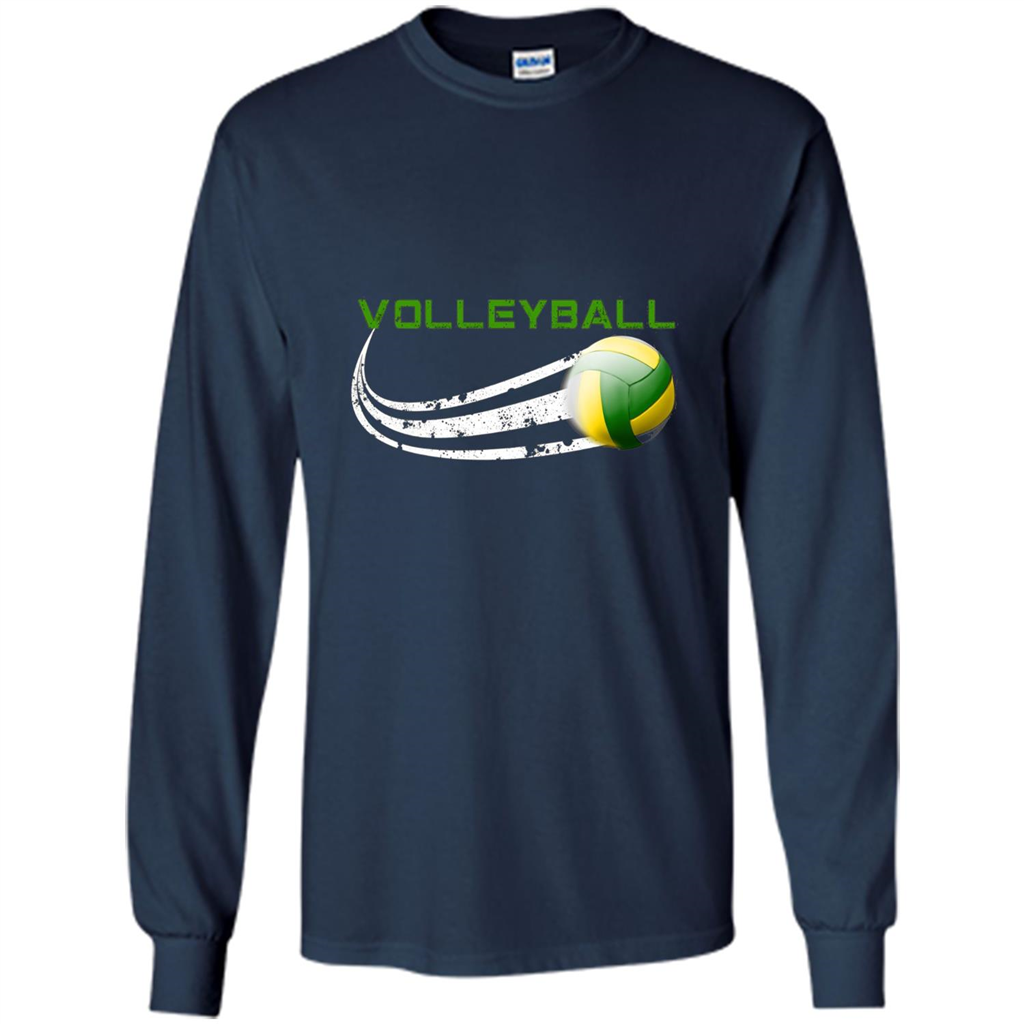 Sports T-shirt Volleyball Player Navy