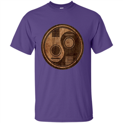 Best gift for Guitar T-shirt Guitar Ying-Yang Gift Purple