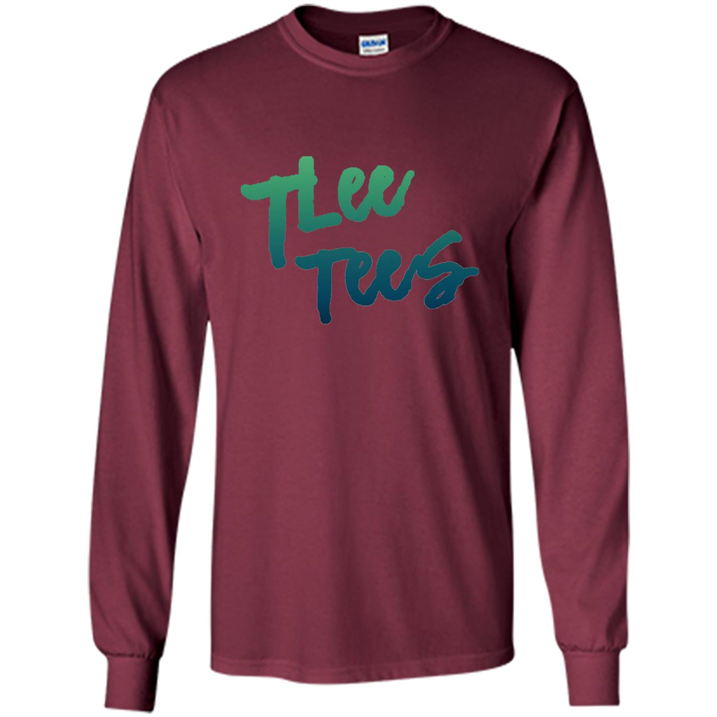 Exclusive Logo Tlee Tees Maroon