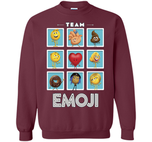 The Emoji Movie Team Emoji Panels Graphic T-Shirt shirt