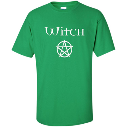 Witch T-Shirt Irish Green