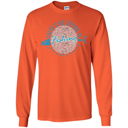 Fishing T-shirt No Crying Fishing Orange