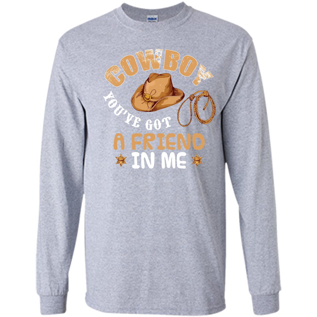 Cowboy You've Got a Friend in Me T-shirt Sport Grey