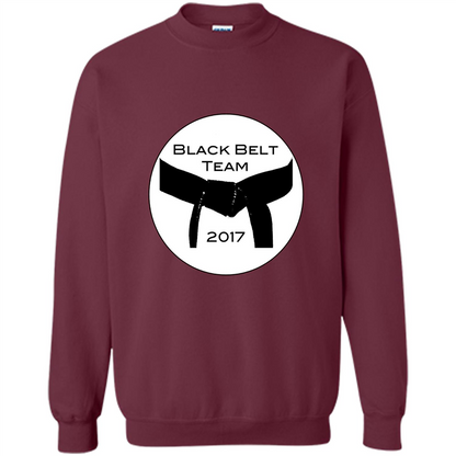 Black Belt Team 2017 T-shirt Maroon