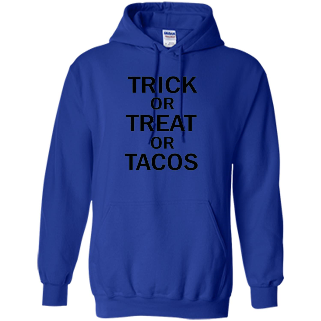 Trick or Treat or Tacos T-shirt Funny Halloween Costume T-shirt