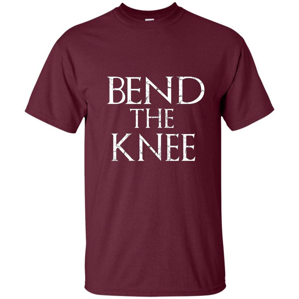 Bend The Knee T-Shirt Maroon