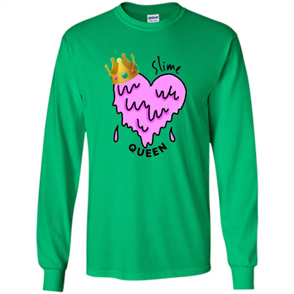 Slime Queen Heart T-Shirt Irish Green