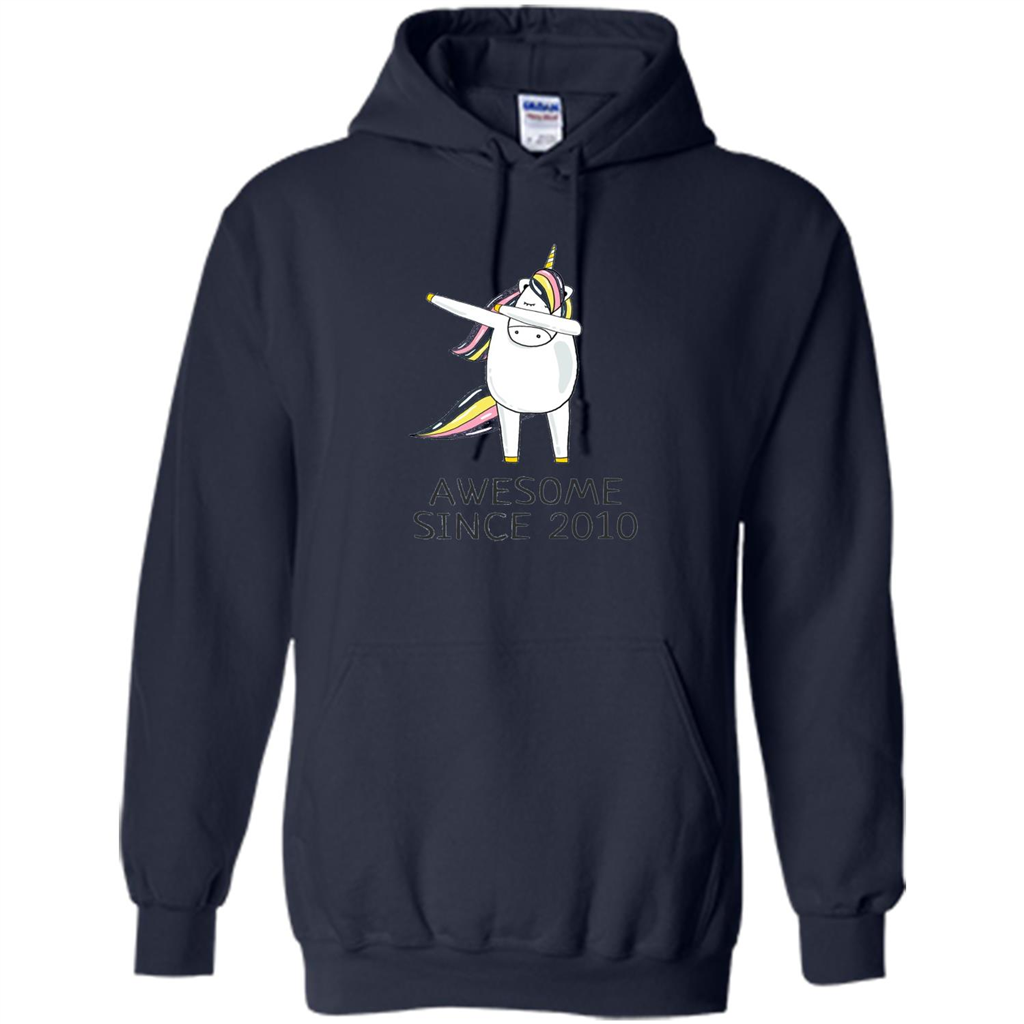 Awesome Since 2010 T-shirt Born In 2010 Navy