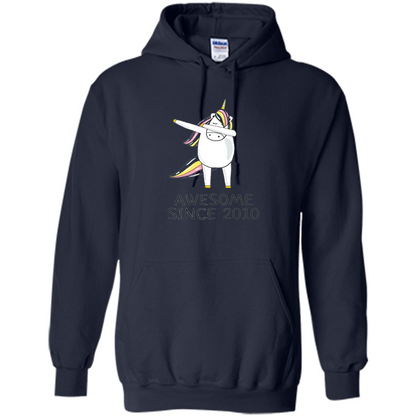Awesome Since 2010 T-shirt Born In 2010 Navy
