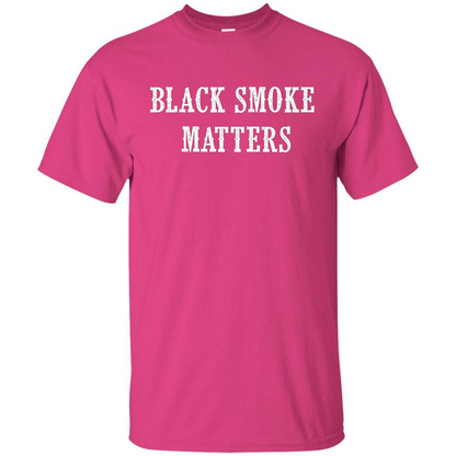 Black Smoke Matters, Diesel Trucks Rolling Coal T-shirt Heliconia